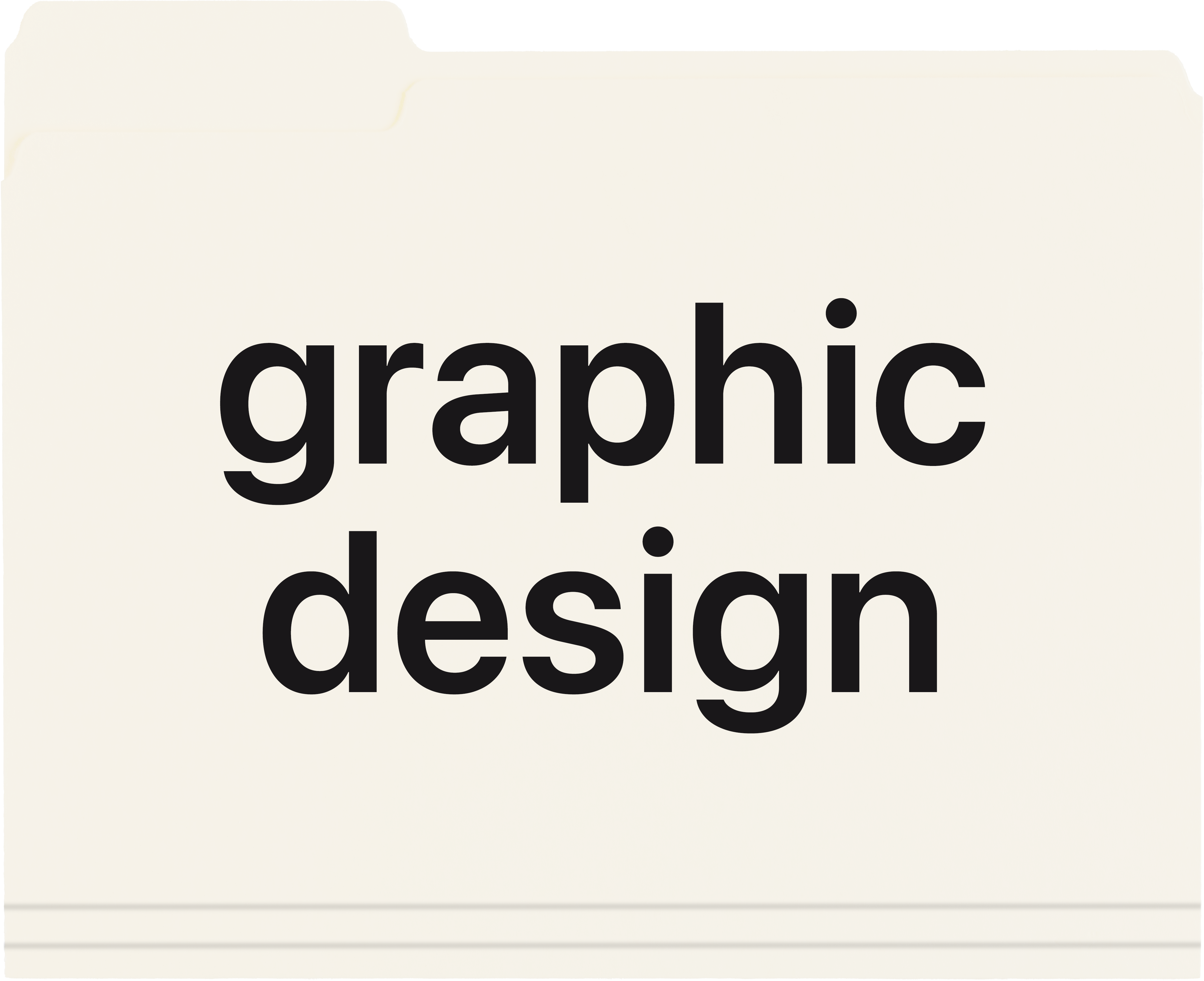 Graphic Design folder